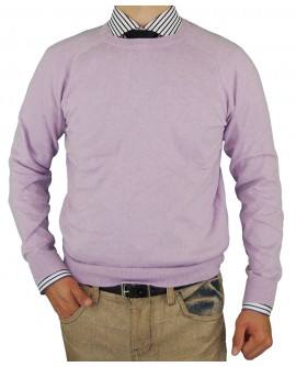 Luciano Natazzi Crew Neck Cotton Sweater - Image1