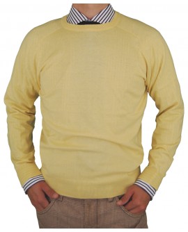 Luciano Natazzi Crew Neck Cotton Sweater - Image1