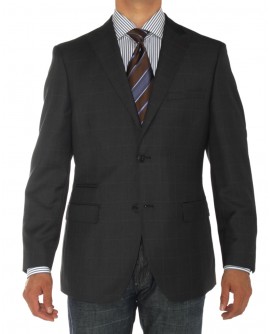 Luciano Natazzi Mens Two Button Ticket P - Image1