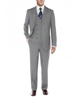 Salvatore Exte Men's Vested Suit Three-P - Image1