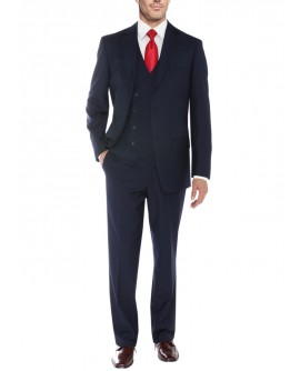 Salvatore Exte Men's Vested Suit Three-P - Image1