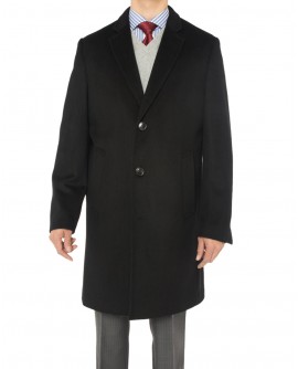 Luciano Natazzi Men's Cashmere Wool Over - Image1