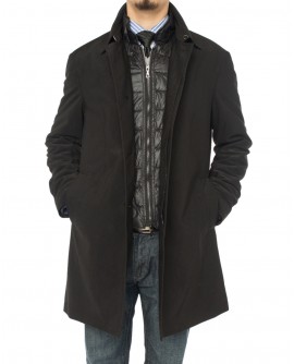Luciano Natazzi Men's Modern Fit Insulat - Image1