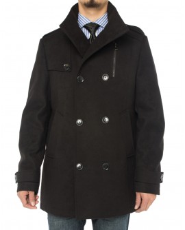 Luciano Natazzi Men's Stylish Top Coat C - Image1