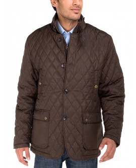 Luciano Natazzi Men's Quilted Puffer Jac - Image1