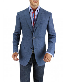 Mens BB Signature Two Button Linen Blaze - Image1