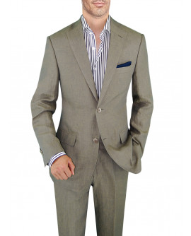 Mens BB Signature Linen Suit Modern Fit  - Image1