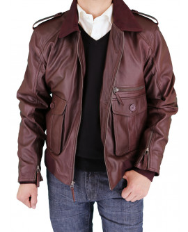Luciano Natazzi Men's Fine Leather Jacke - Image1