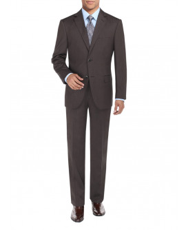 Mens BB Signature Suit Sharkskin 2 Butto - Image1