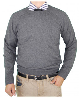 Mens LN Classic Fit Crew Neck Premium Co - Image1
