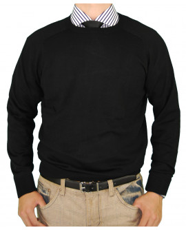 Mens LN Classic Fit Crew Neck Premium Co - Image1