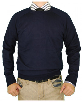Mens LN Classic Fit Crew Neck Premium Co - Image1