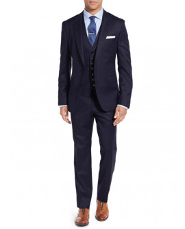 Mens Suit Vested Three Piece Blazer Jack - Image1