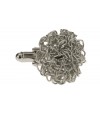 Designer Cufflinks Silver Plated Cuff Li - Image1