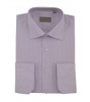 Mens Dress Shirt Spread Collar Cotton Co - Image1