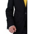 Luciano Natazzi Men's Black Ticket Pocke - Image6