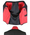 Luciano Natazzi Men's Black Ticket Pocke - Image11