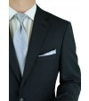 Luciano Natazzi Men's Wool Cashmere Tick - Image3