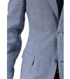 Luciano Natazzi Men's Wool Cashmere Tick - Image5