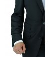 Luciano Natazzi Men's Wool Cashmere Tick - Image6