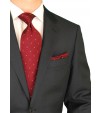 Luciano Natazzi Men's Two Button Charcoa - Image5