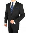 Luciano Natazzi Men's Two Button Navy St - Image3