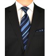 Luciano Natazzi Men's Two Button Navy St - Image7