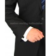 Luciano Natazzi Men's Two Button Navy St - Image10