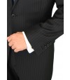 Luciano Natazzi Men's Two Button Navy St - Image12