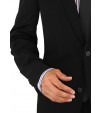 Nicoletti Mens Slim Fit Suit 2 Button Ja - Image3