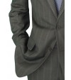 Salvatore Exte Men's 2 Button Gray Strip - Image4