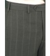 Salvatore Exte Men's 2 Button Gray Strip - Image6