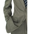 Salvatore Exte Men's 2 Button Sharkskin  - Image4