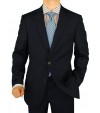Salvatore Exte Men's 2 Button Navy Blue  - Image1