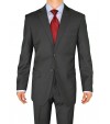 Fuomo Classic Men's 2 Button Business Su - Image1