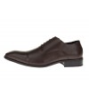 Designer Leather Mens Oxford Shoes Park  - Image5