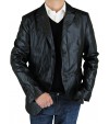 Luciano Natazzi Men's Leather Jacket Mod - Image1