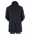 Luciano Natazzi Men's Fitted Walker Coat - Image3