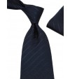 100% Woven Mens Neck Tie Pocket Square H - Image1