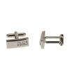 Modern Crystal Cufflinks Stainless Steel - Image3