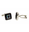 Mother of Pearl & Black Onyx Mens Cuffli - Image3