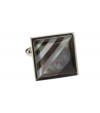 Mother of Pearl & Black Onyx Mens Cuffli - Image1