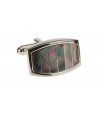 Mother of Pearl Mens Cufflinks with Gift - Image1