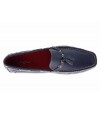 Natazzi Mens Air Grant Driver Leather Sh - Image7