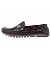 Natazzi Mens Air Grant Canoe Leather Sho - Image5