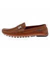Natazzi Mens Air Grant Canoe Leather Sho - Image5
