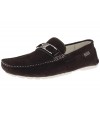 Natazzi Mens Air Grant Penny Suede Leath - Image1