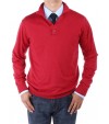 Luciano Natazzi Men's Mock Neck Elbow Pa - Image1