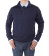 Luciano Natazzi Men's Mock Neck Elbow Pa - Image1