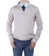 Luciano Natazzi Men's Mock Neck Elbow Pa - Image1
